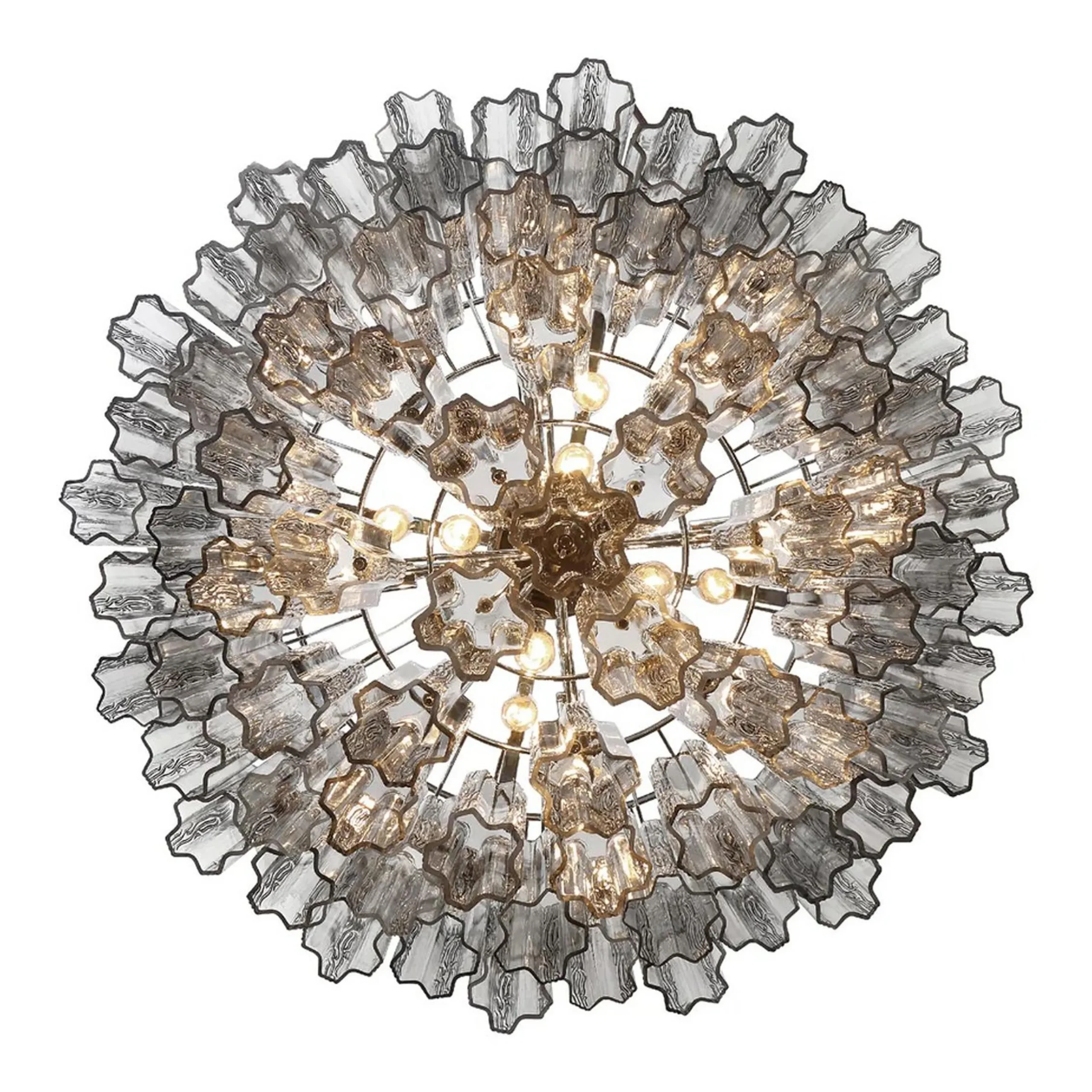 Imondo Chandelier - 16 Light - Smoke