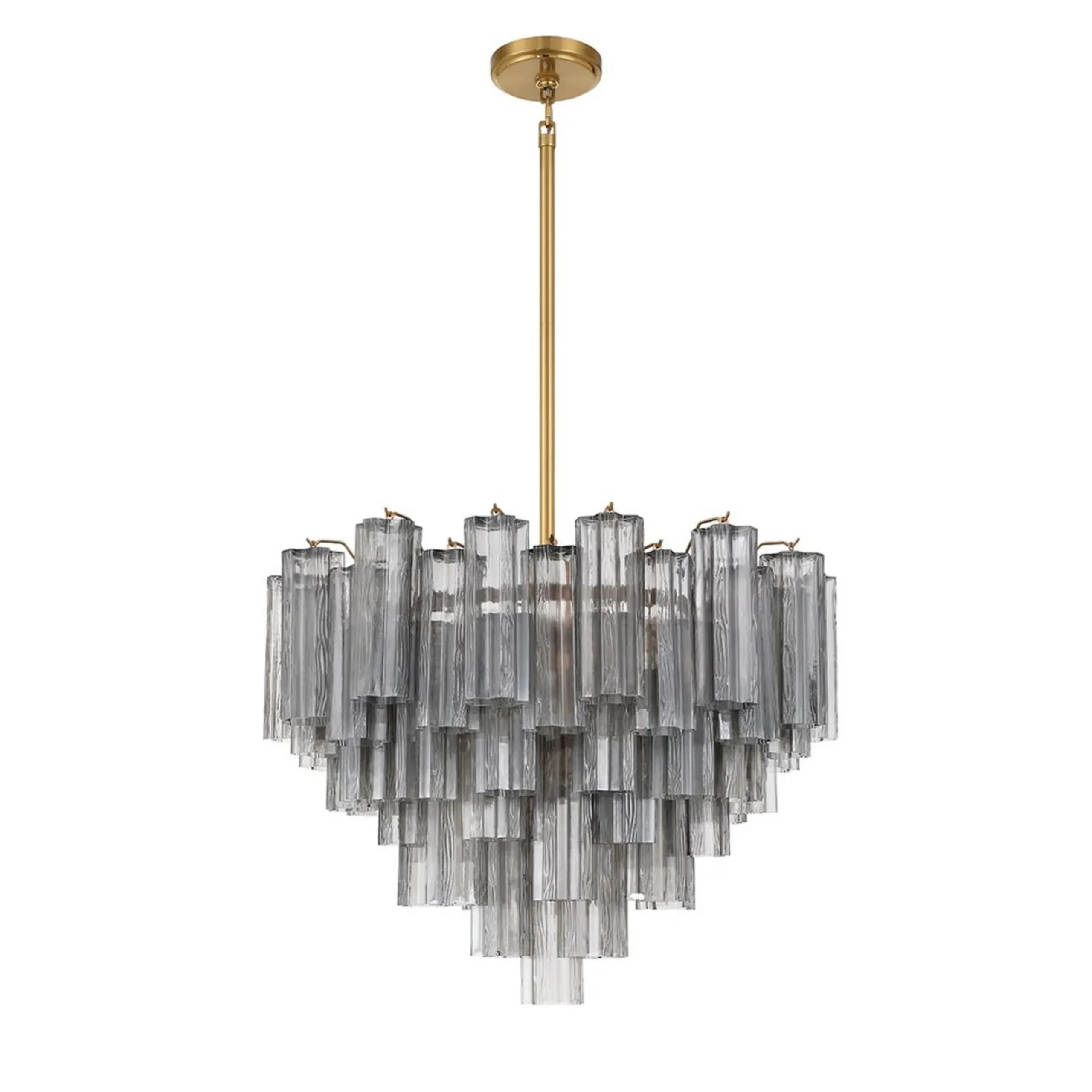Imondo Chandelier - 12 Light - Smoke