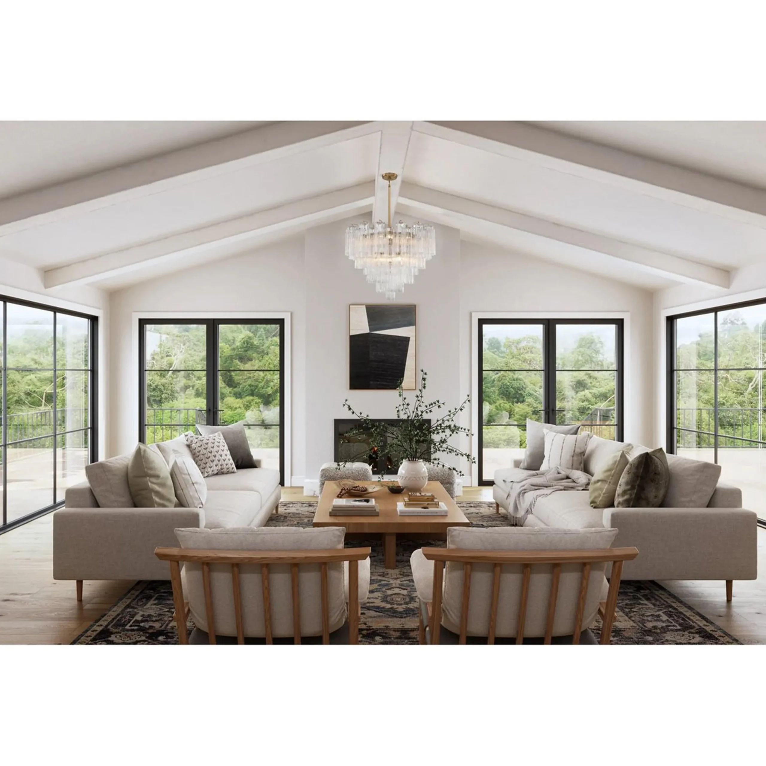 Imondo Chandelier - 12 Light - Clear