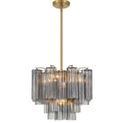 Imondo Chandelier - 4 Light - Smoke