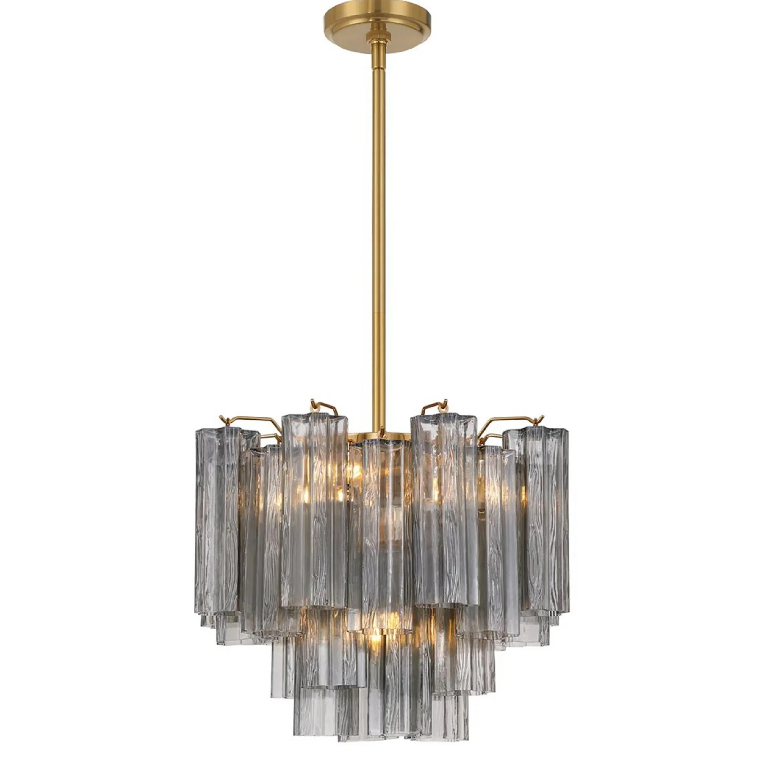 Imondo Chandelier - 4 Light - Smoke
