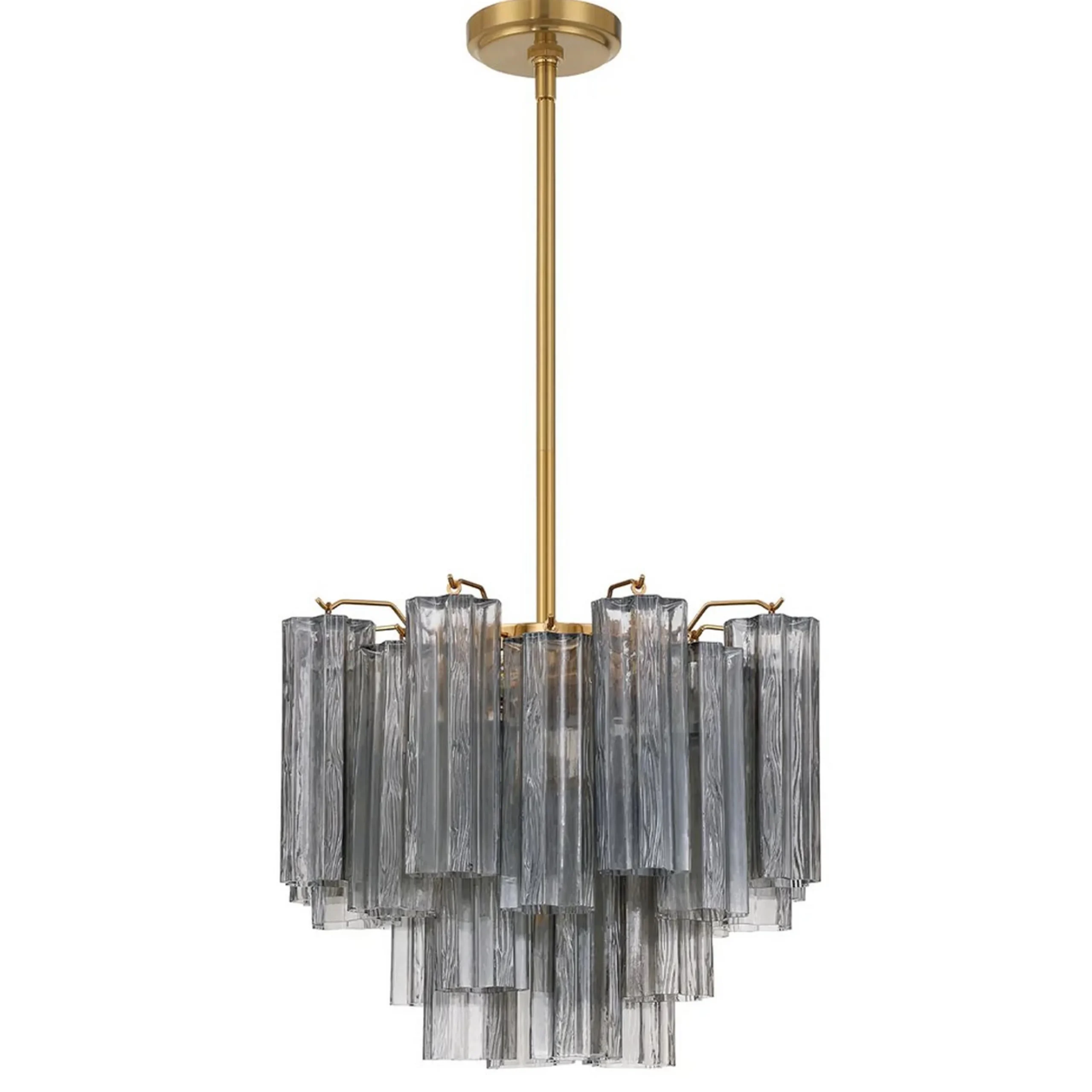 Imondo Chandelier - 4 Light - Smoke