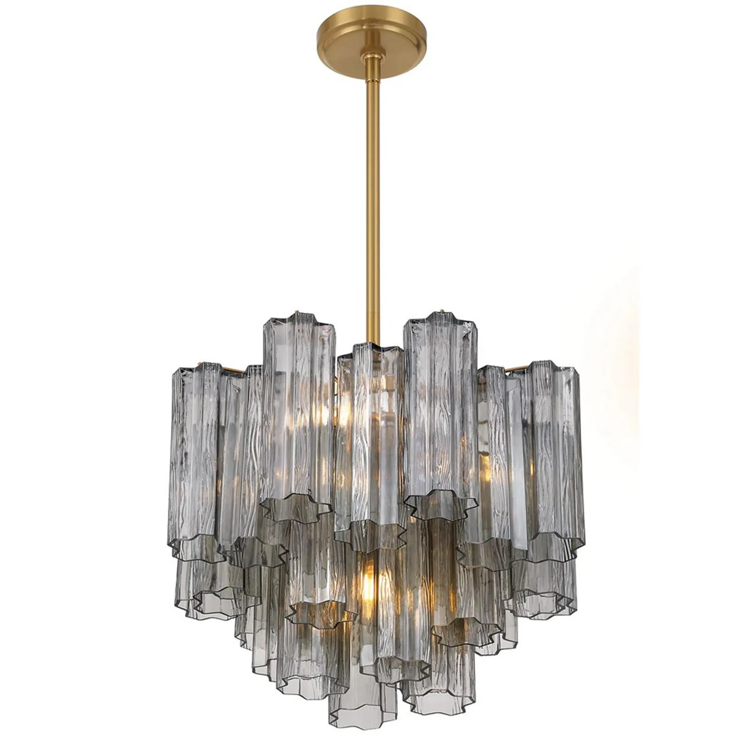 Imondo Chandelier - 4 Light - Smoke