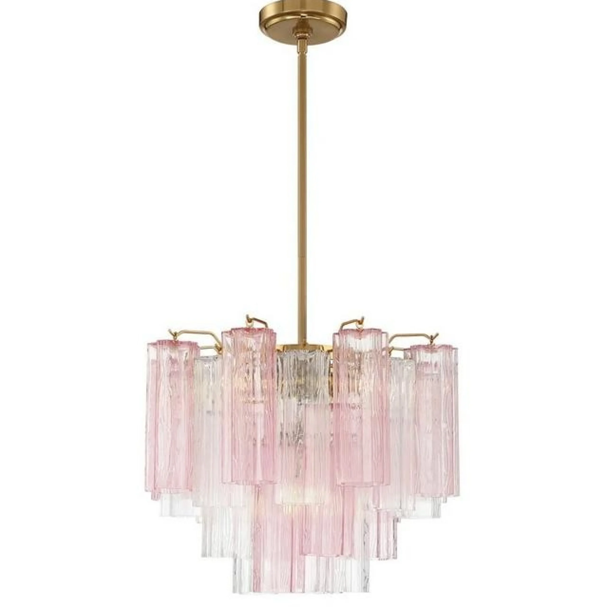 Imondo Chandelier - 4 Light - Pink