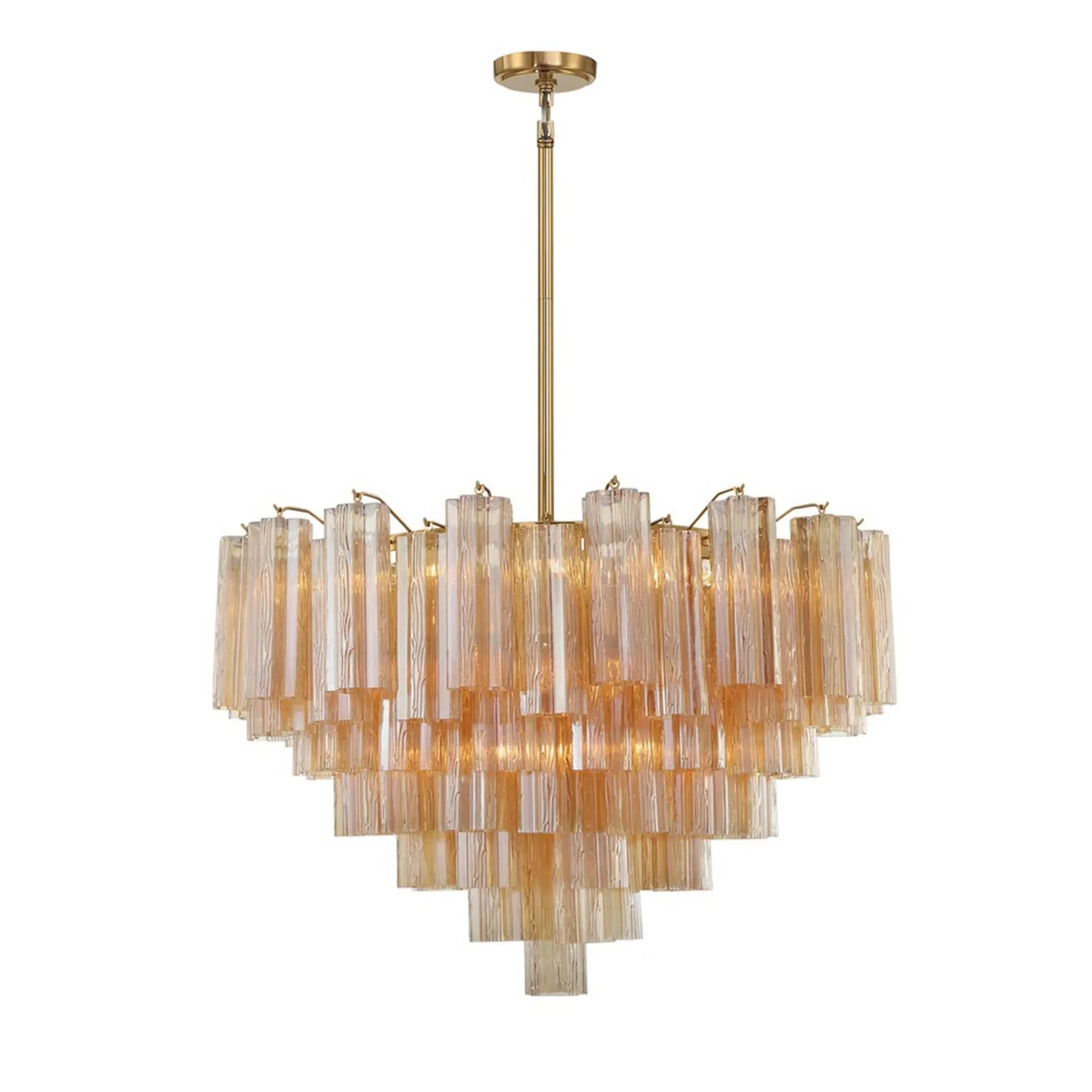 Imondo Chandelier - 16 Light - Amber