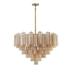 Imondo Chandelier - 16 Light - Amber