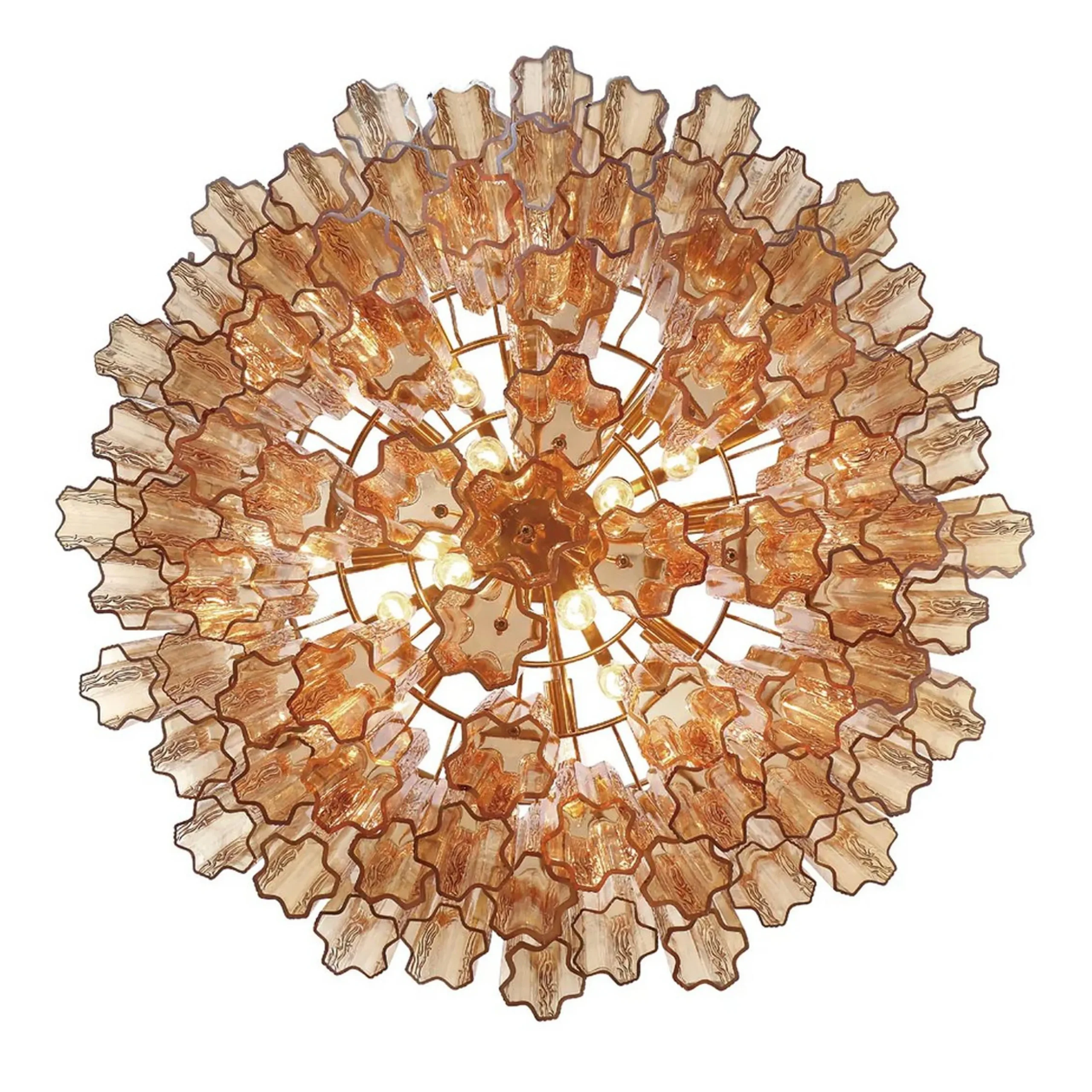 Imondo Chandelier - 16 Light - Amber