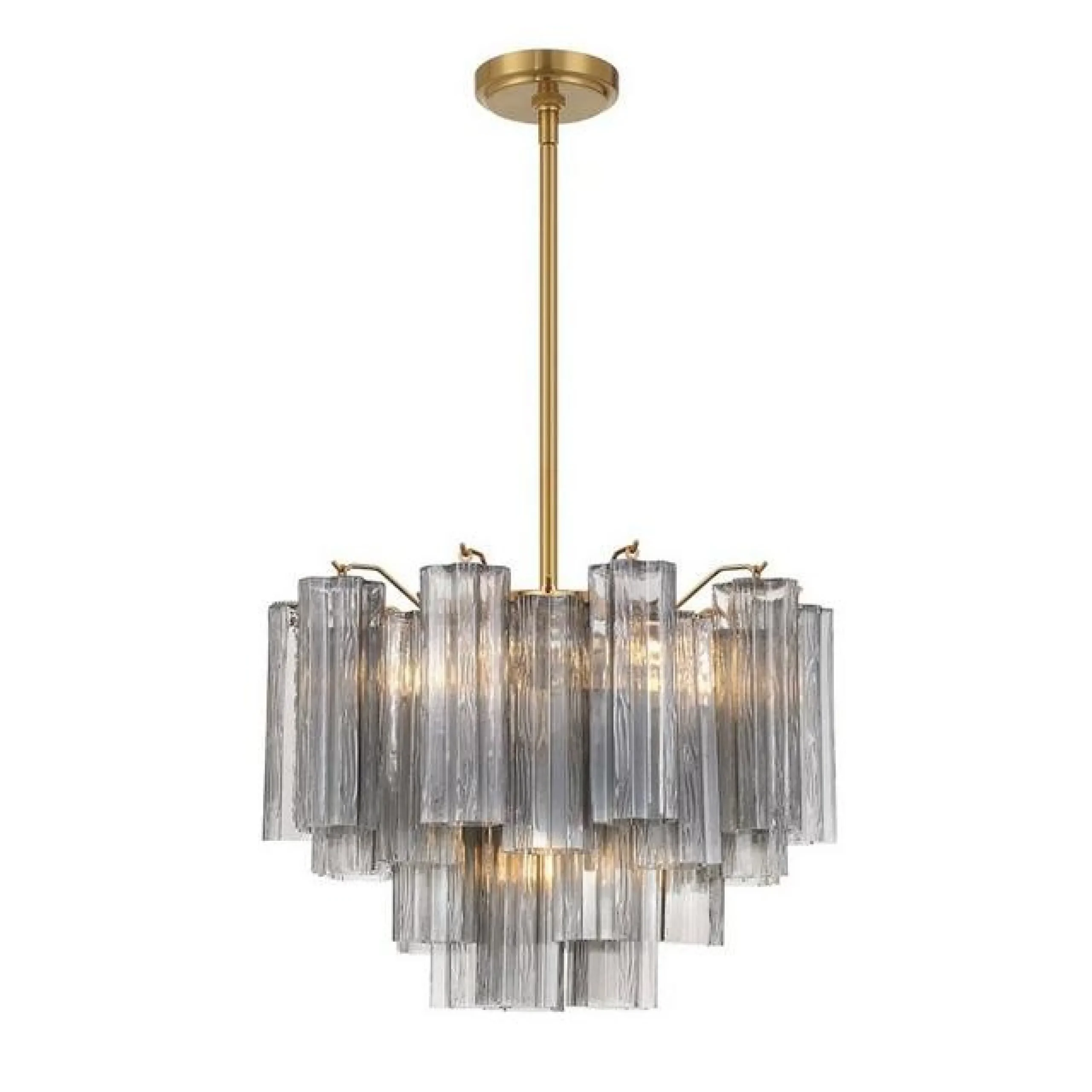 Imondo Chandelier - 6 Light - Smoke
