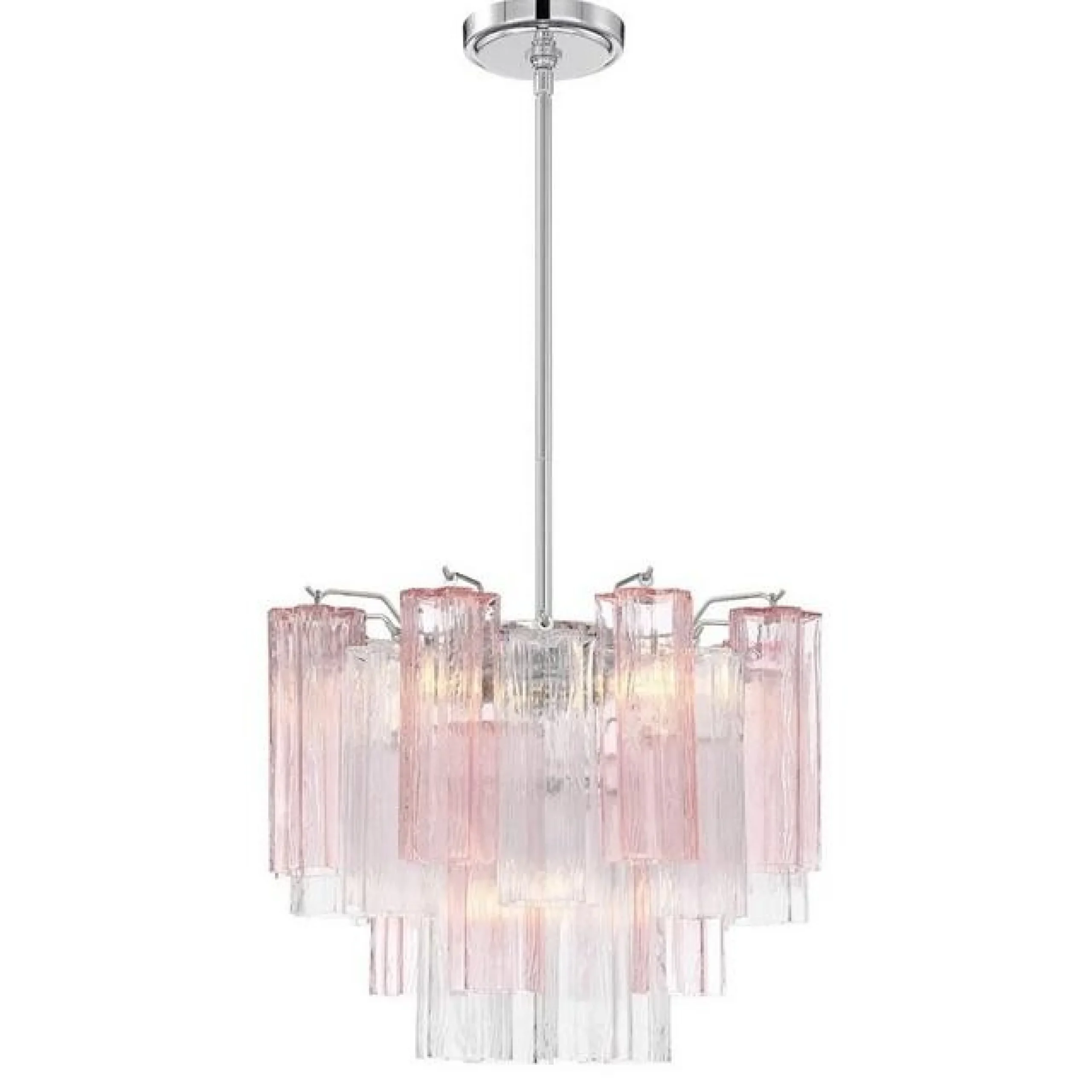 Imondo Chandelier - 4 Light - Pink