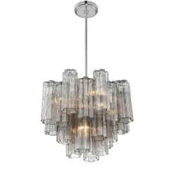 Imondo Chandelier - 4 Light - Smoke