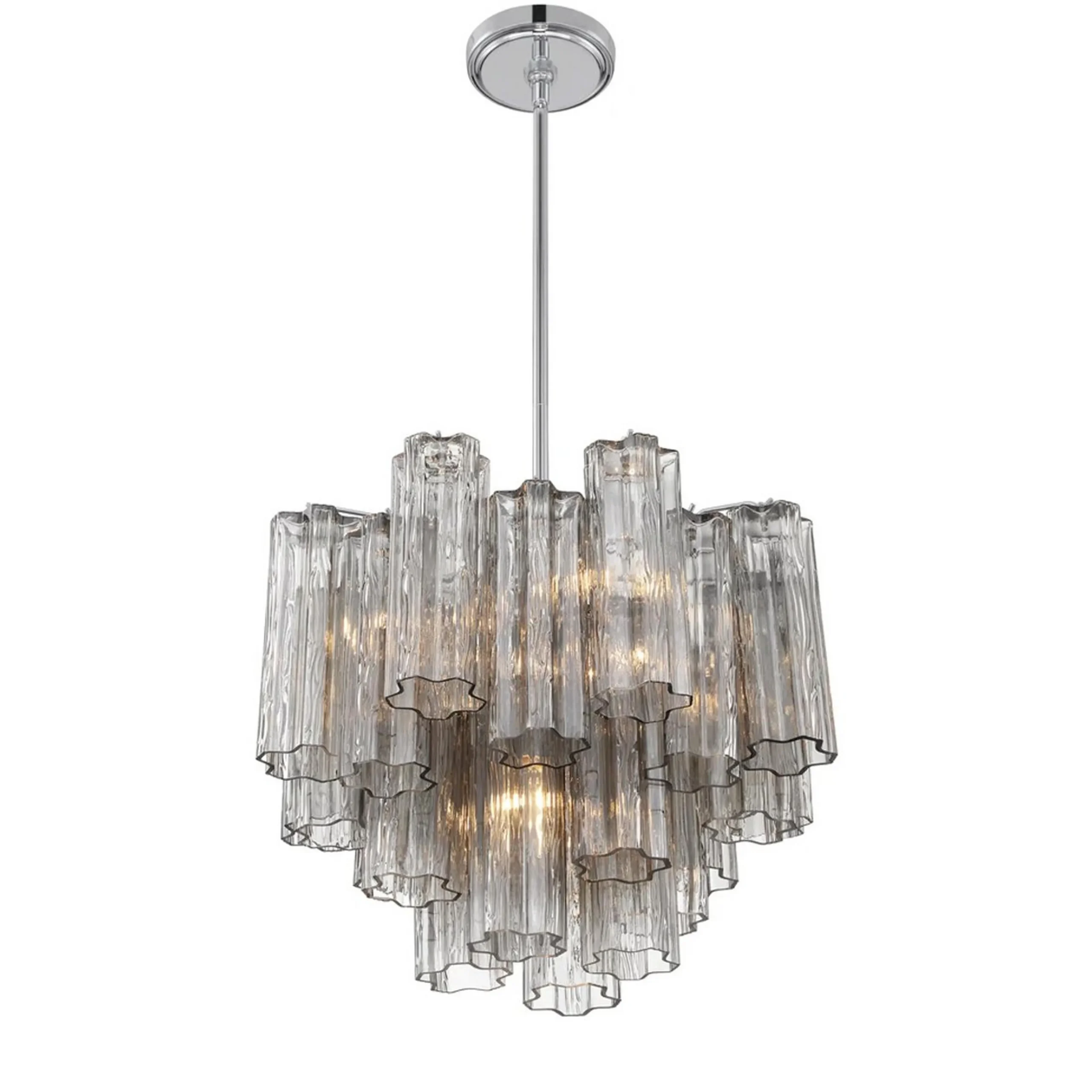 Imondo Chandelier - 4 Light - Smoke