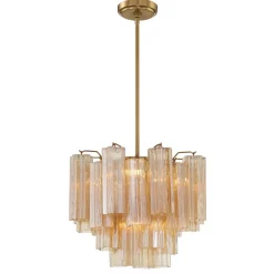 Imondo Chandelier - 4 Light - Amber