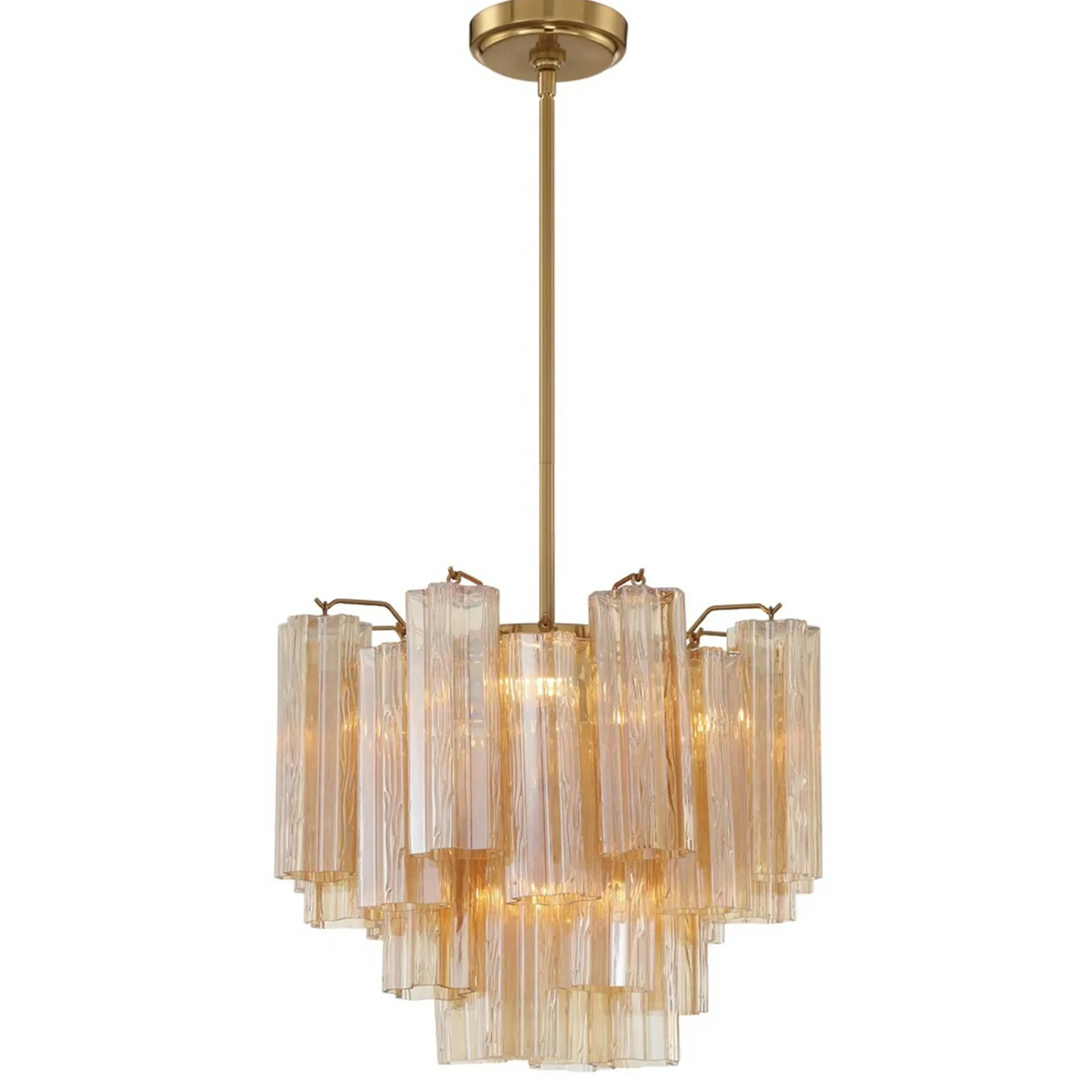 Imondo Chandelier - 4 Light - Amber