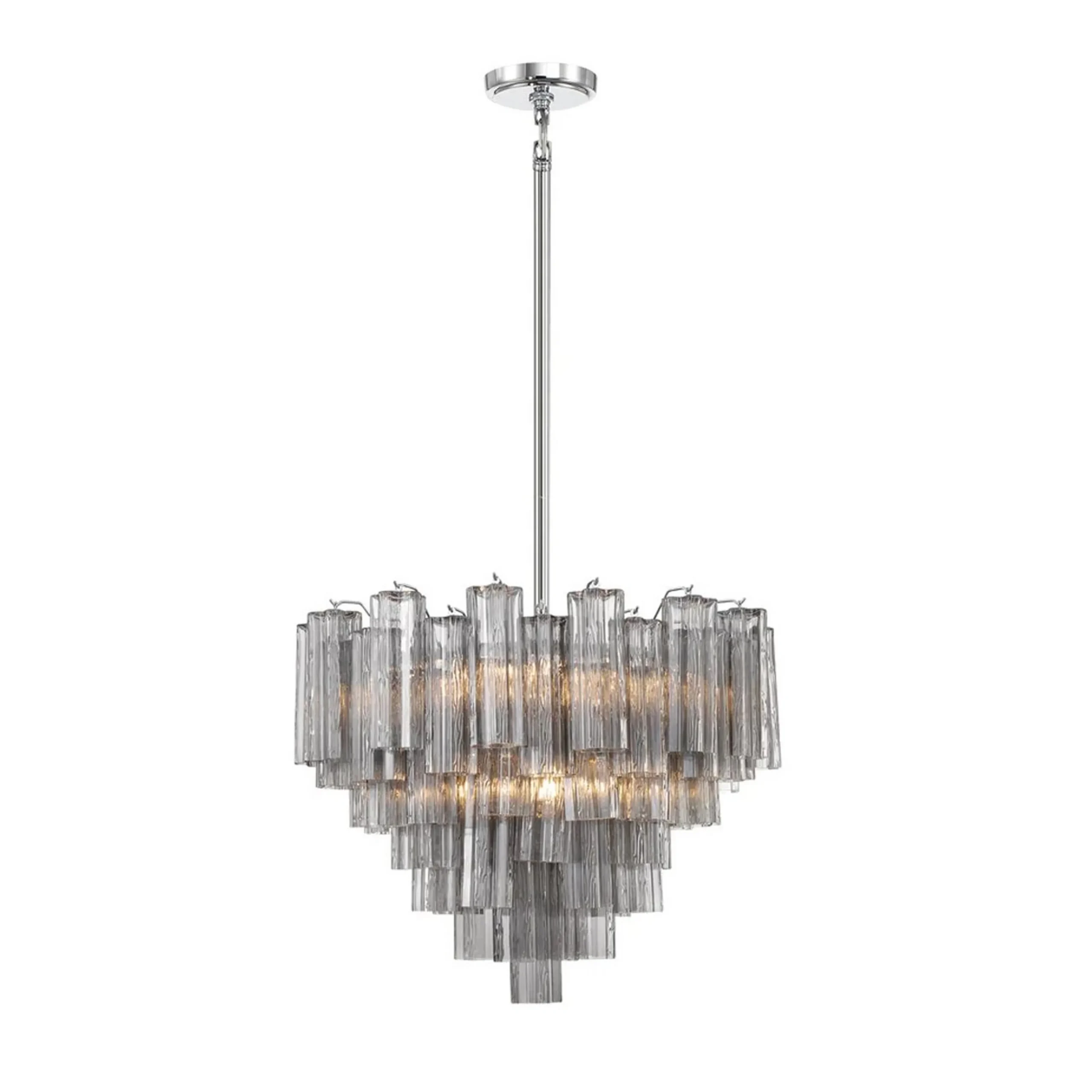 Imondo Chandelier - 12 Light - Smoke