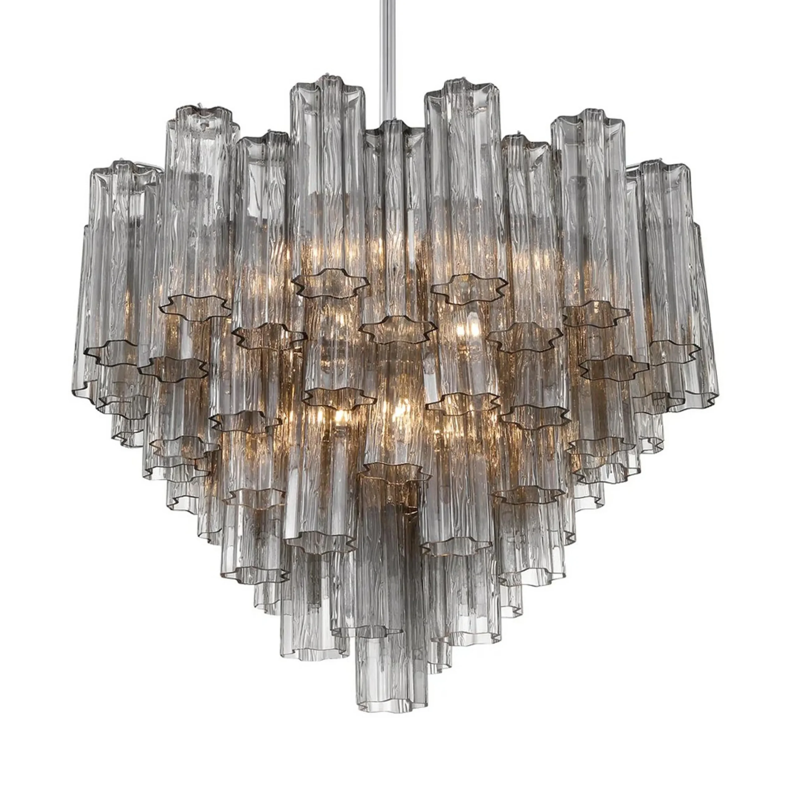 Imondo Chandelier - 12 Light - Smoke