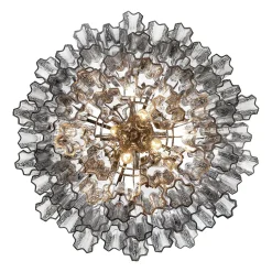 Imondo Chandelier - 12 Light - Smoke