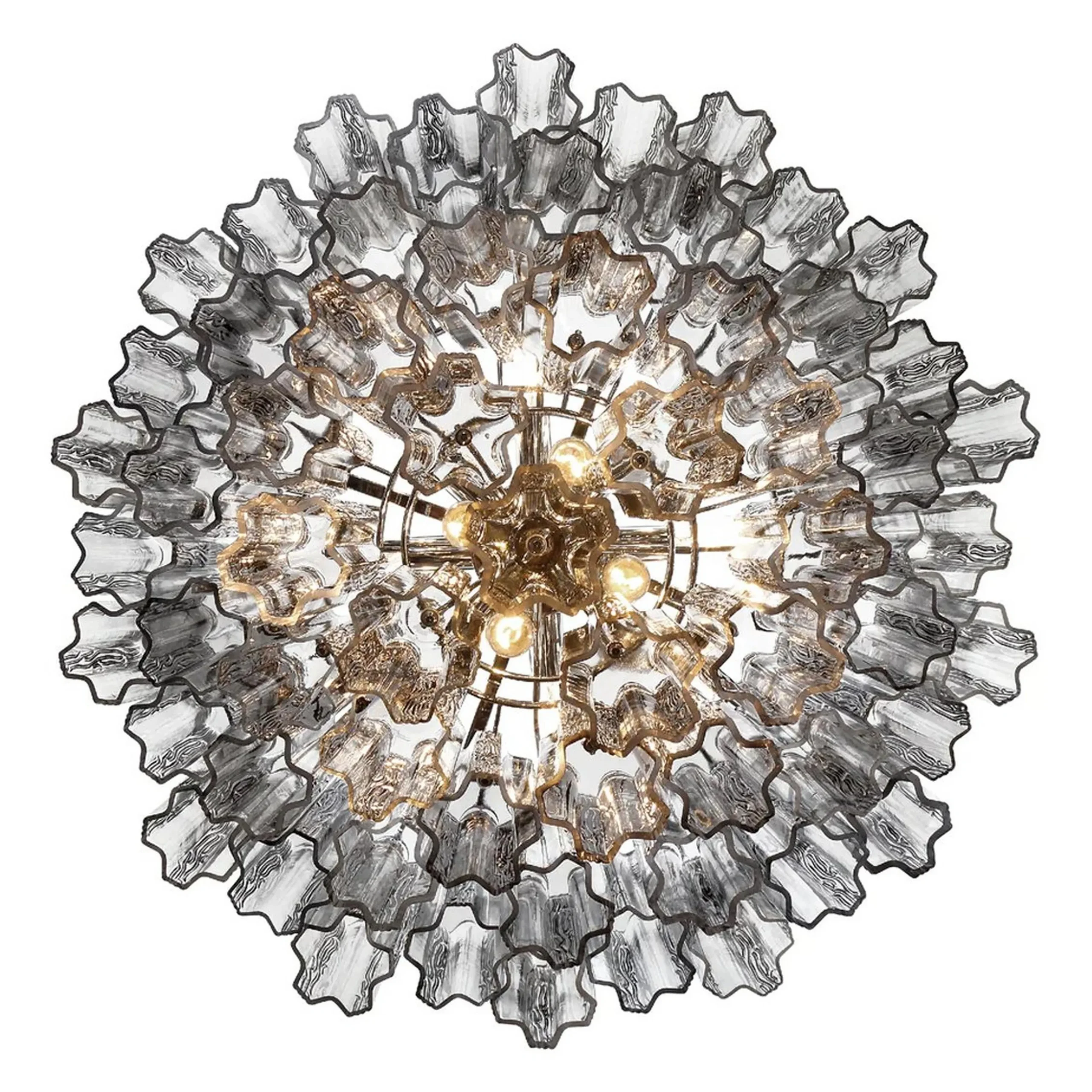 Imondo Chandelier - 12 Light - Smoke