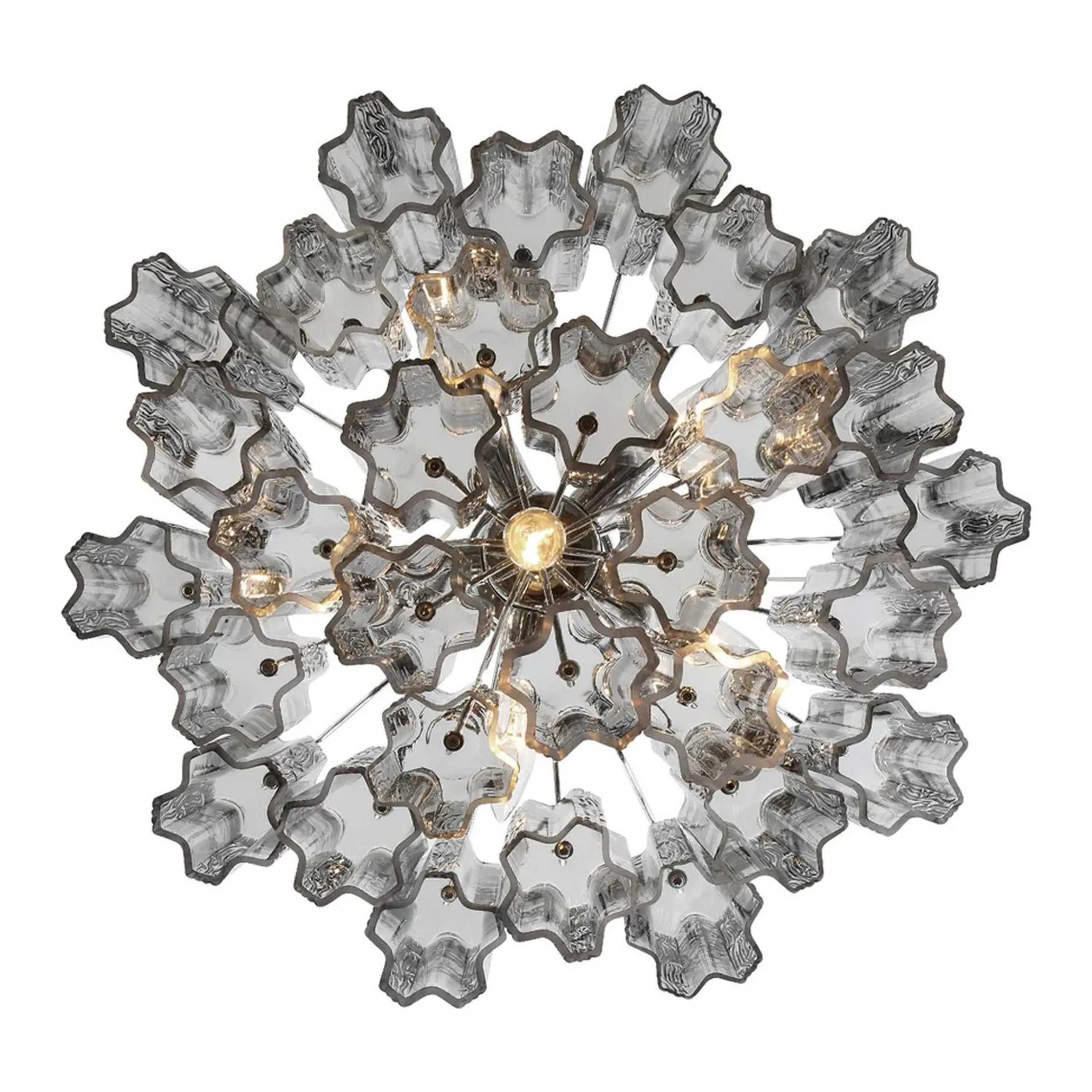 Imondo Chandelier - 6 Light - Smoke