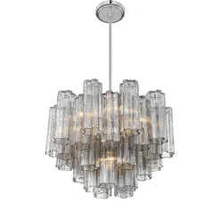 Imondo Chandelier - 6 Light - Smoke