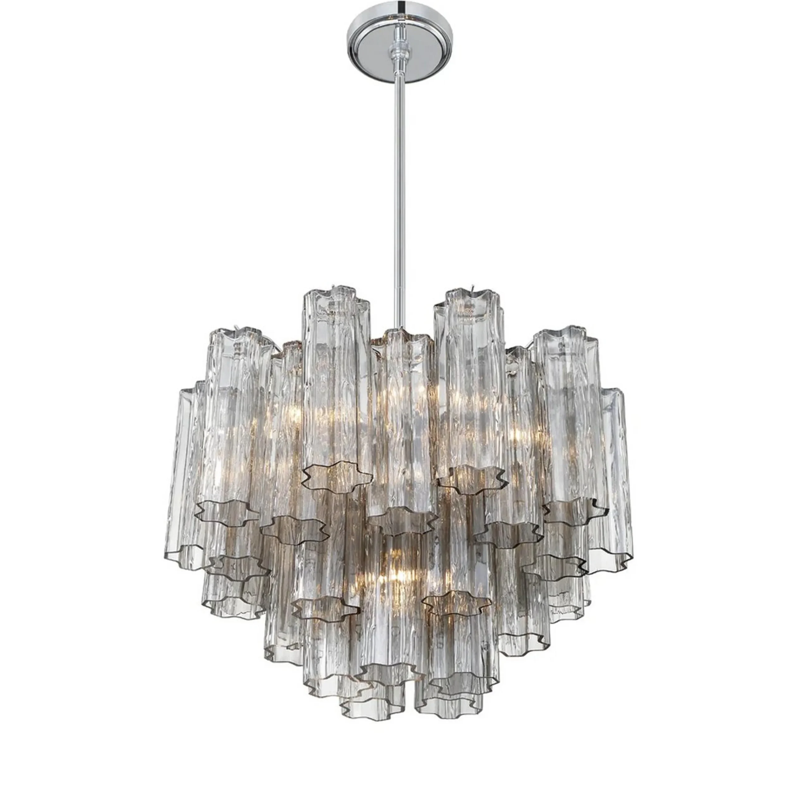 Imondo Chandelier - 6 Light - Smoke