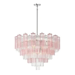 Imondo Chandelier - 16 Light - Pink