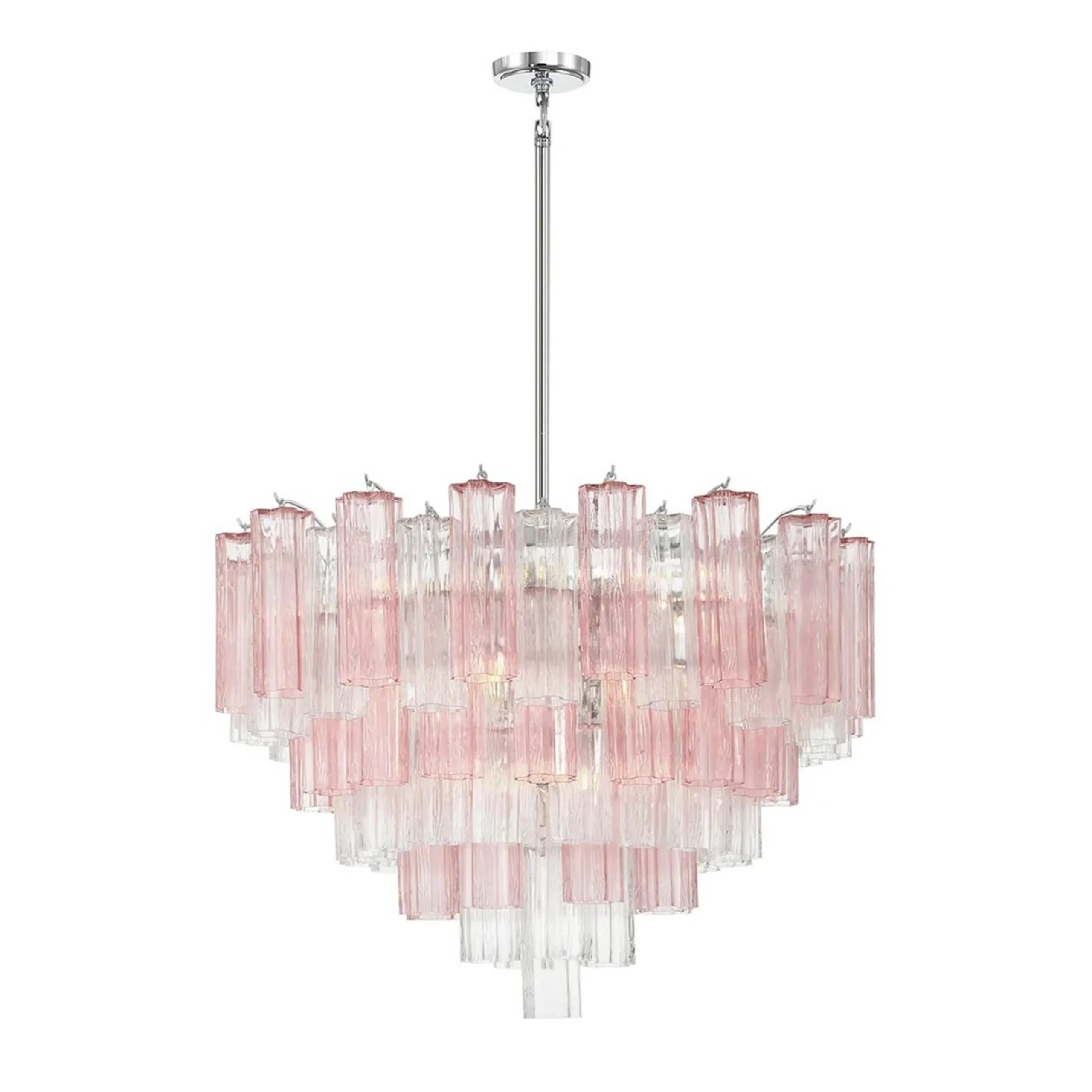 Imondo Chandelier - 16 Light - Pink