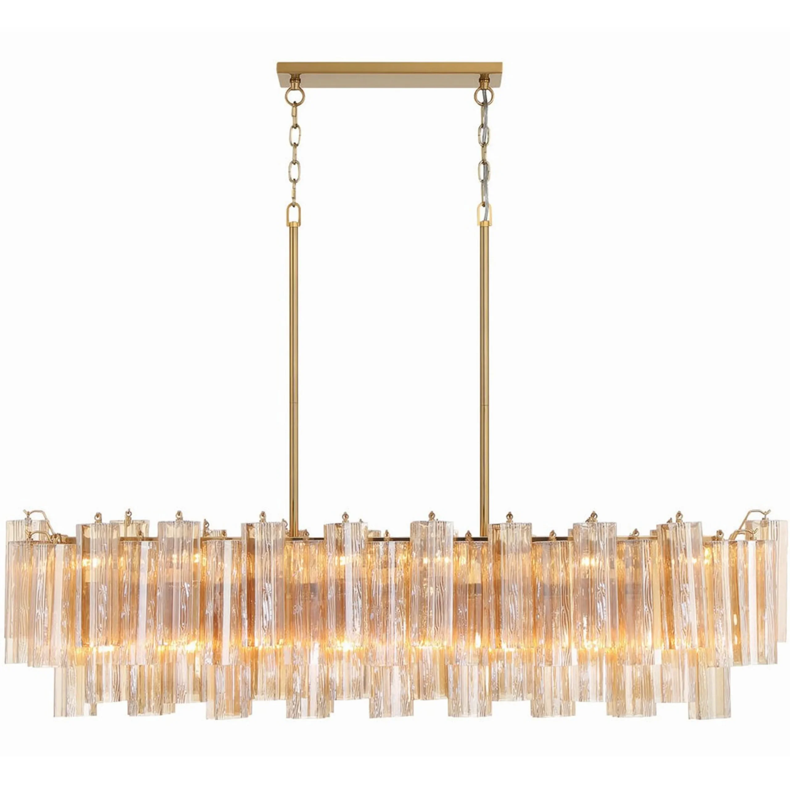 Imondo Island Chandelier - Amber