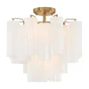 Imondo Semi-Flush Ceiling Light - White