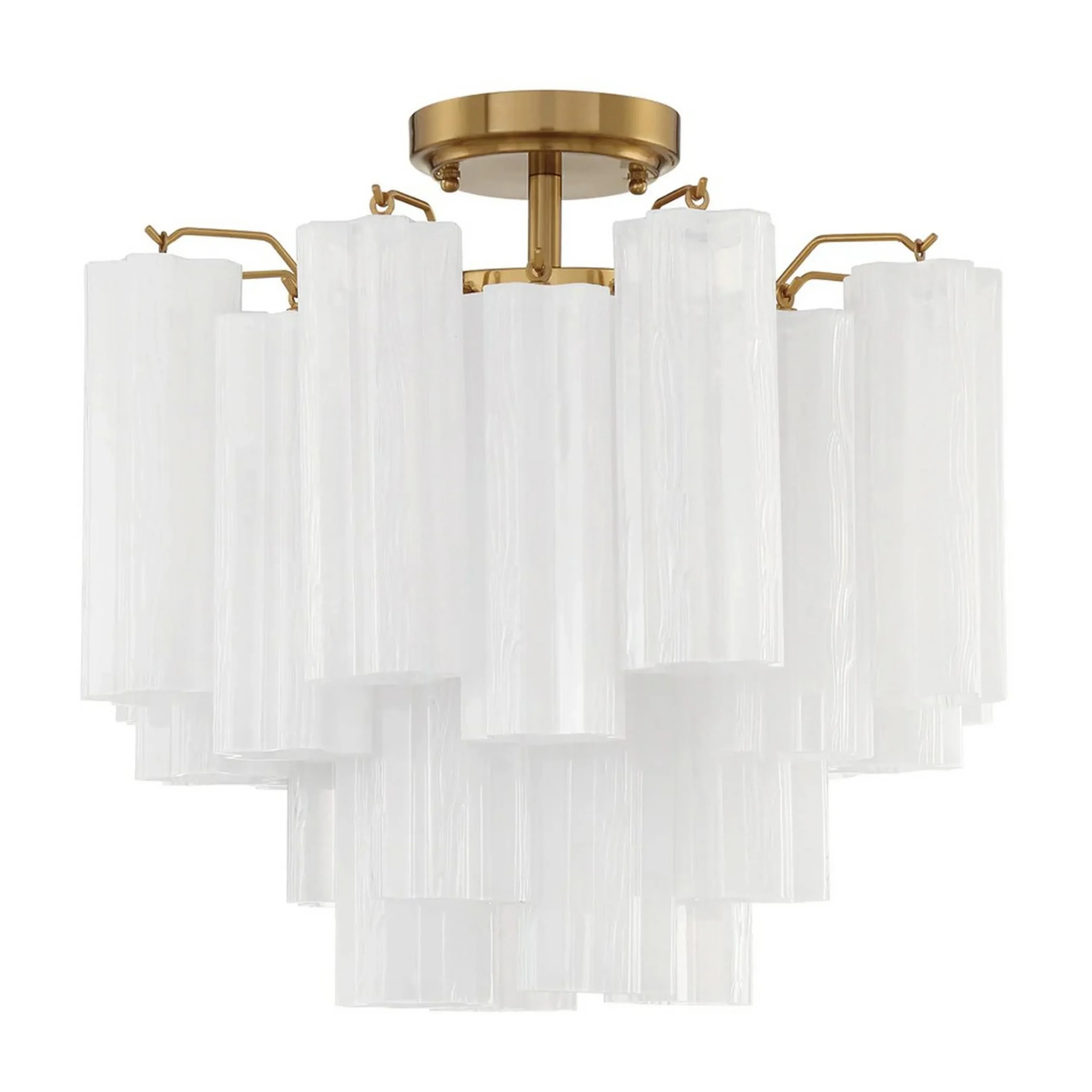 Imondo Semi-Flush Ceiling Light - White