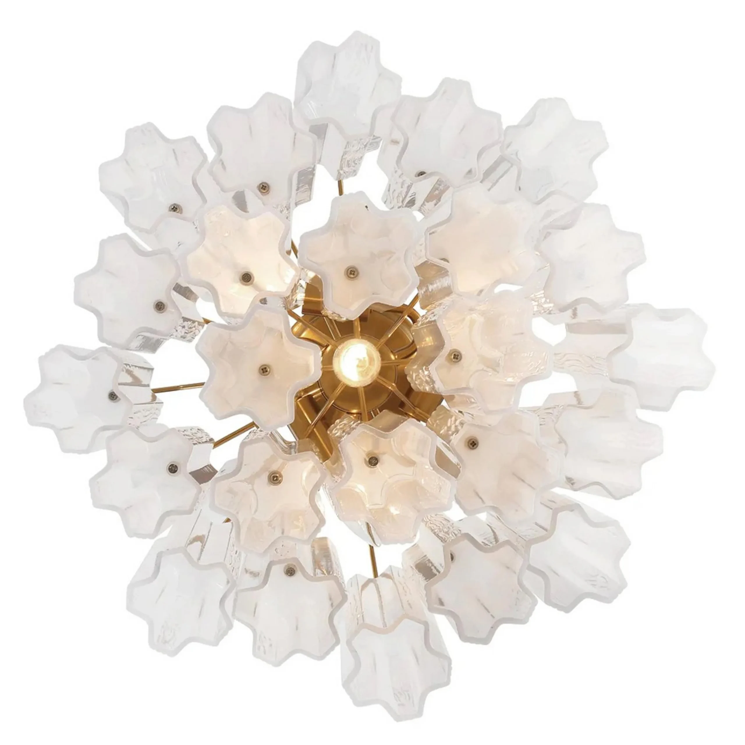 Imondo Semi-Flush Ceiling Light - White