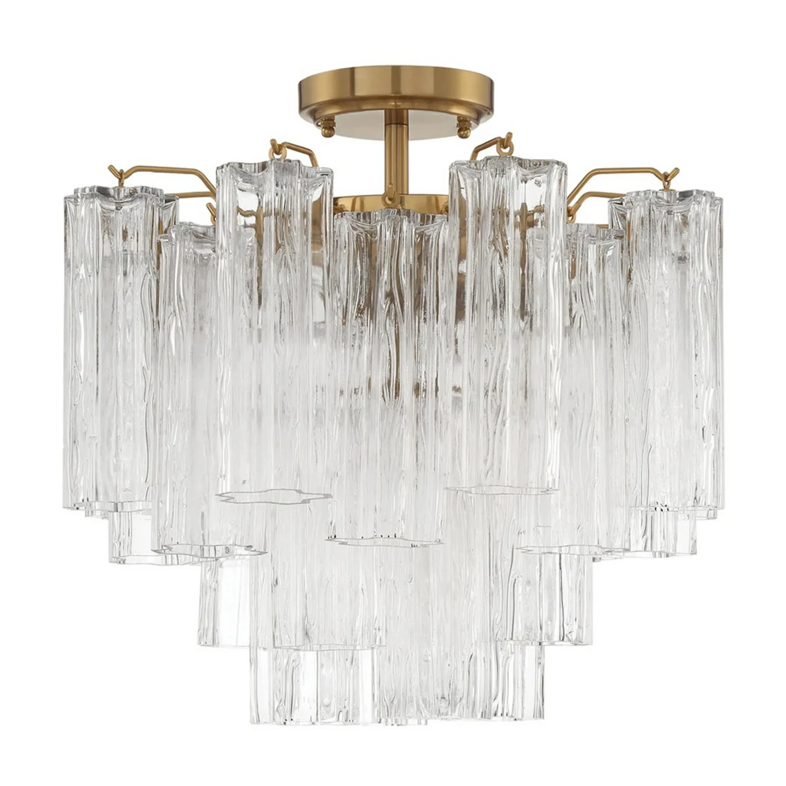 Imondo Semi-Flush Ceiling Light - Clear