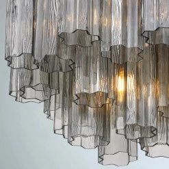 Imondo Semi-Flush Ceiling Light - Smoke
