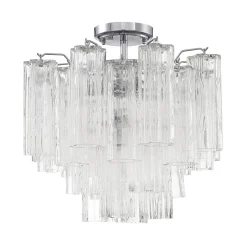 Imondo Semi-Flush Ceiling Light - Clear