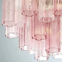 Imondo Semi-Flush Ceiling Light - Pink