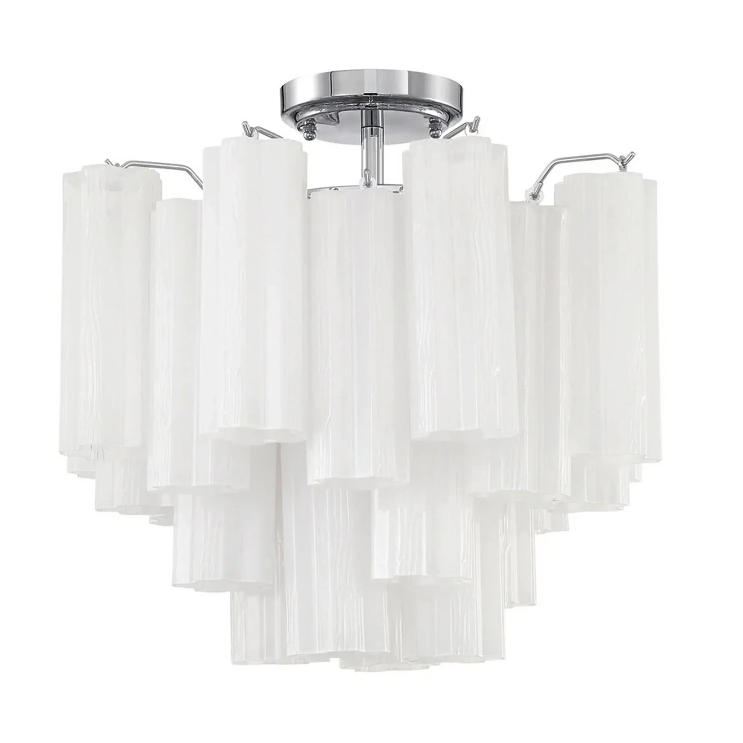 Imondo Semi-Flush Ceiling Light - White