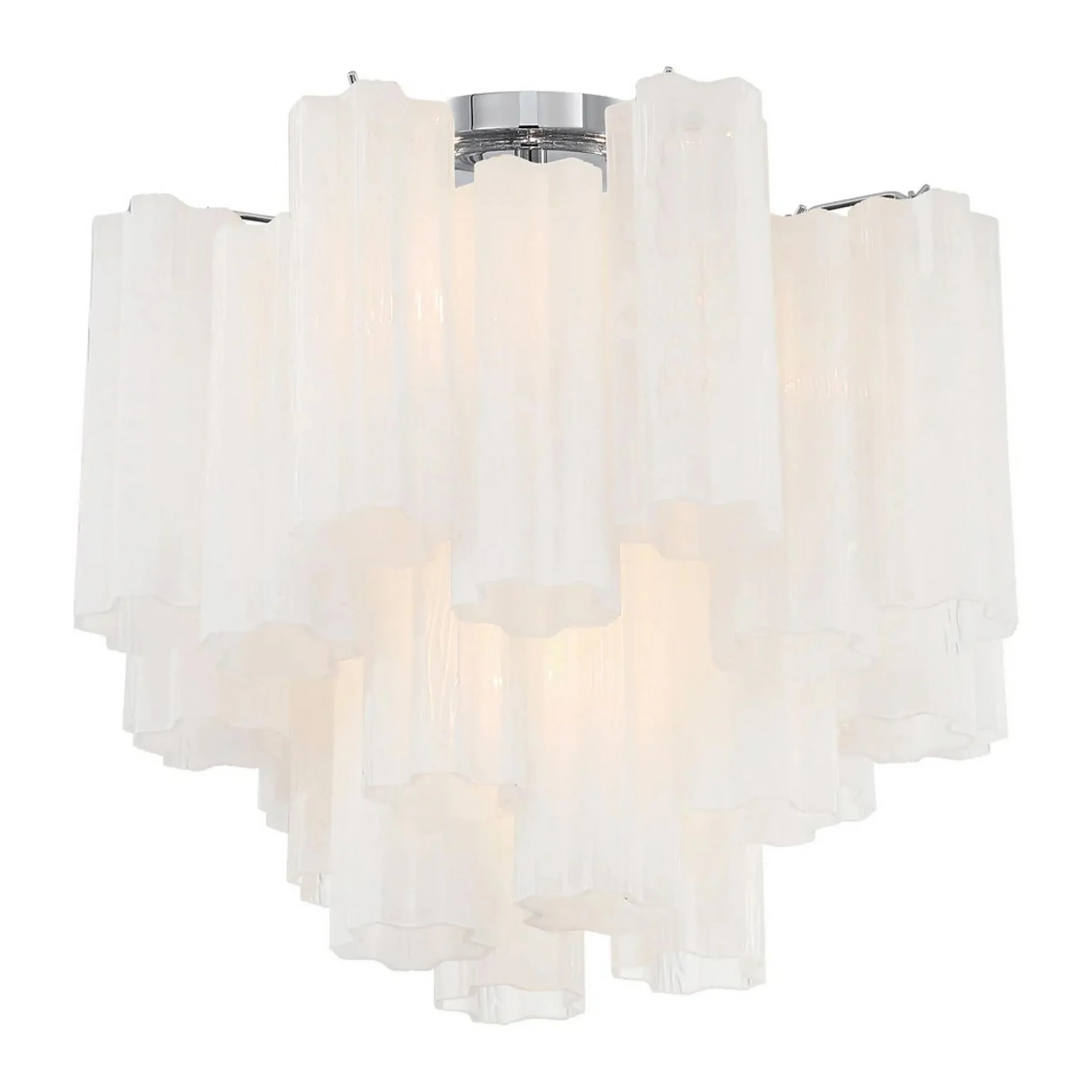 Imondo Semi-Flush Ceiling Light - White