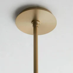 Industrial Banded Globe Pendant - Small