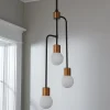 Industrial Cinch Chandelier