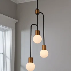 Industrial Cinch Chandelier