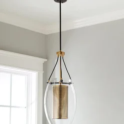 Industrial Modern Screen Pendant