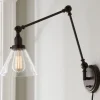Industrial Triangle Shade Swing Arm