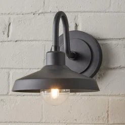 Industry Arced Outdoor Sconce - Small
