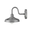 Industry Arced Outdoor Sconce - Small