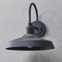 Industry Arced Outdoor Sconce - Medium