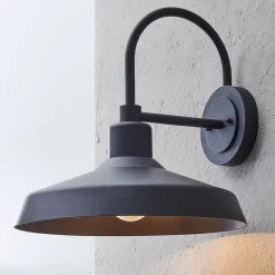 Industry Arced Outdoor Sconce - Medium