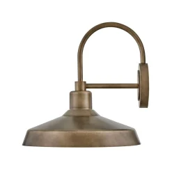 Industry Arced Outdoor Sconce - Medium