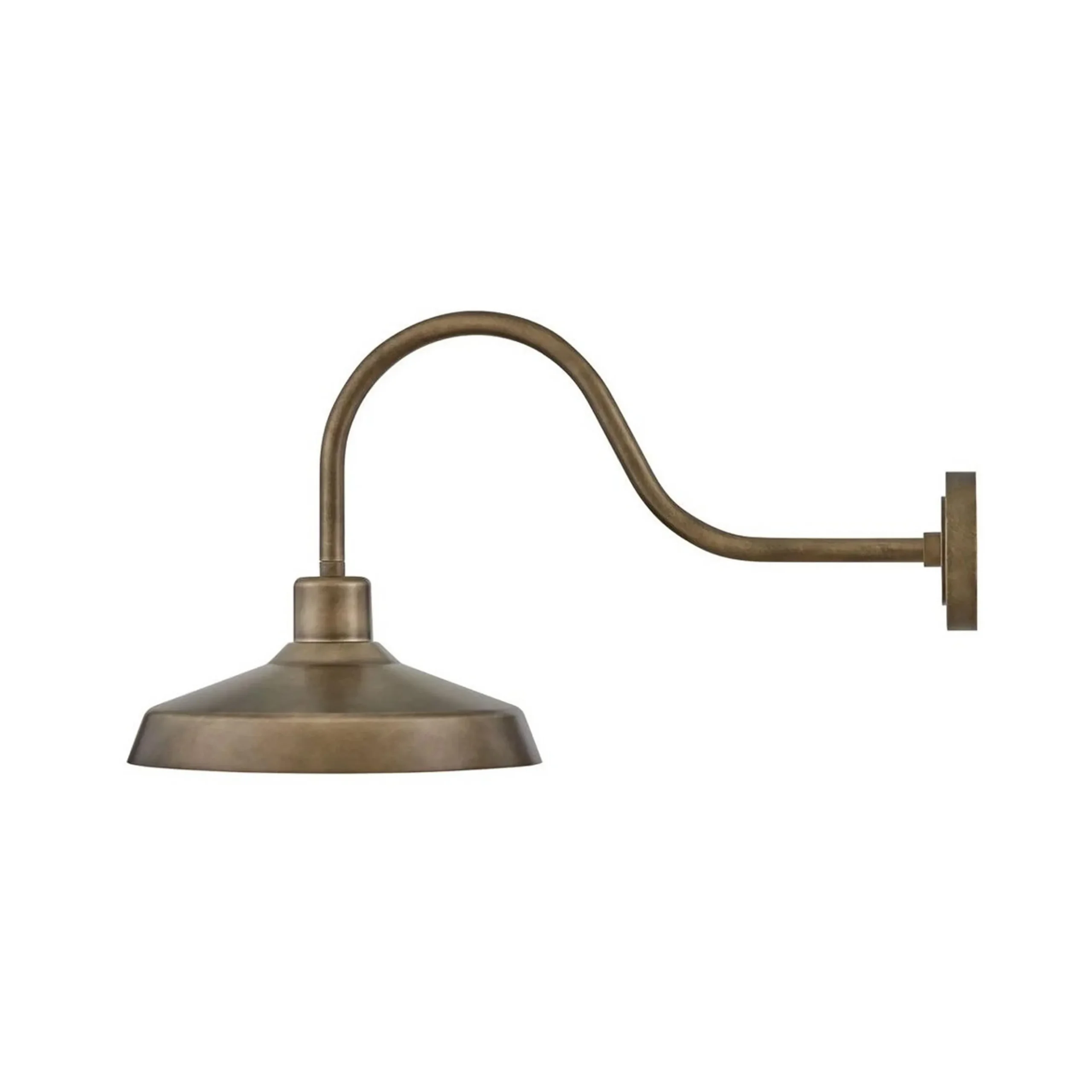 Industry Arced Outdoor Sconce - Large