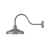 Industry Arced Outdoor Sconce - Large