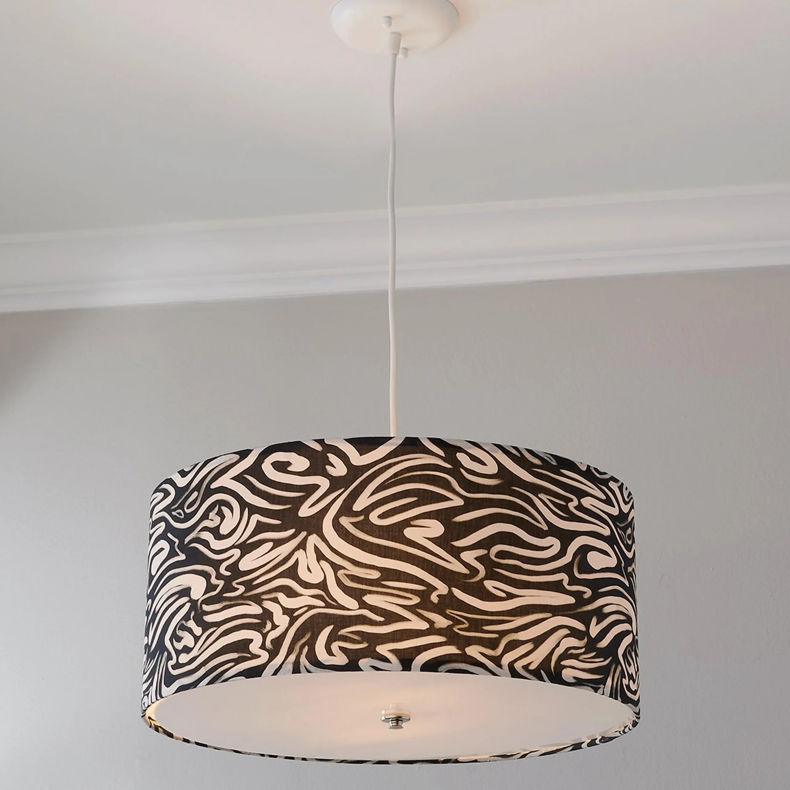 Inked Shade Pendant - Large