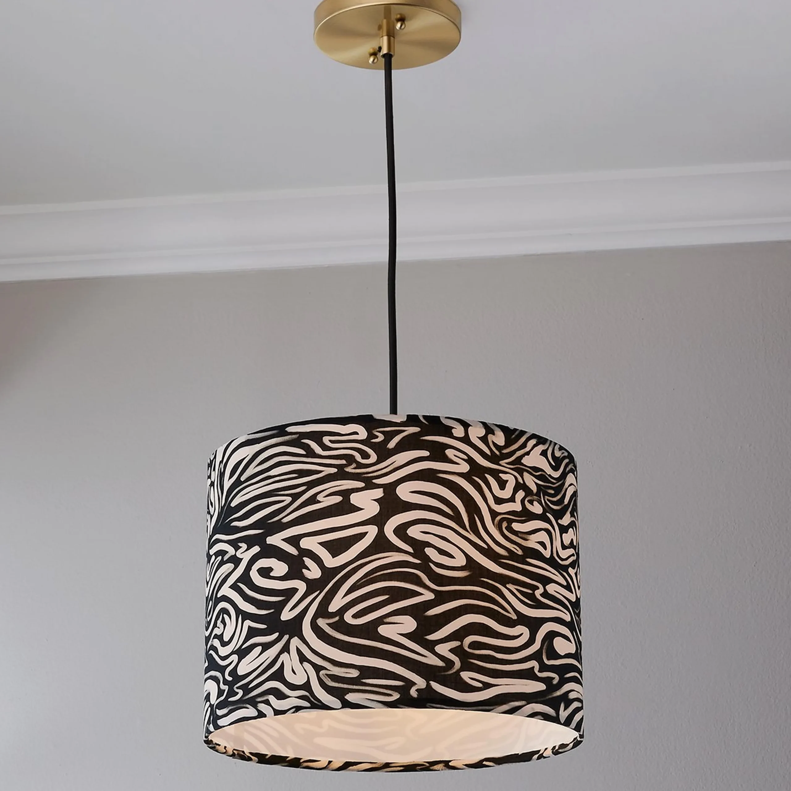 Inked Shade Pendant - Small